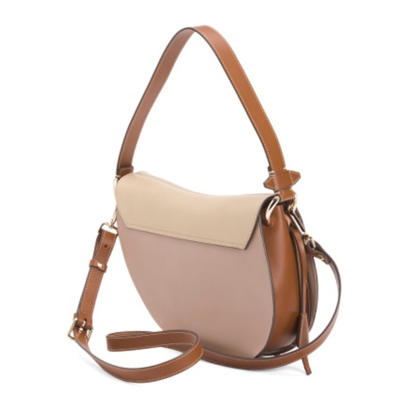 BOLDRINI Made In Italy Leather Saddle Bag - Picture 4 of 4